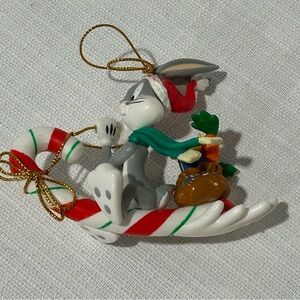 Vintage Bugs Bunny Ornament Grolier’s Christmas Magic